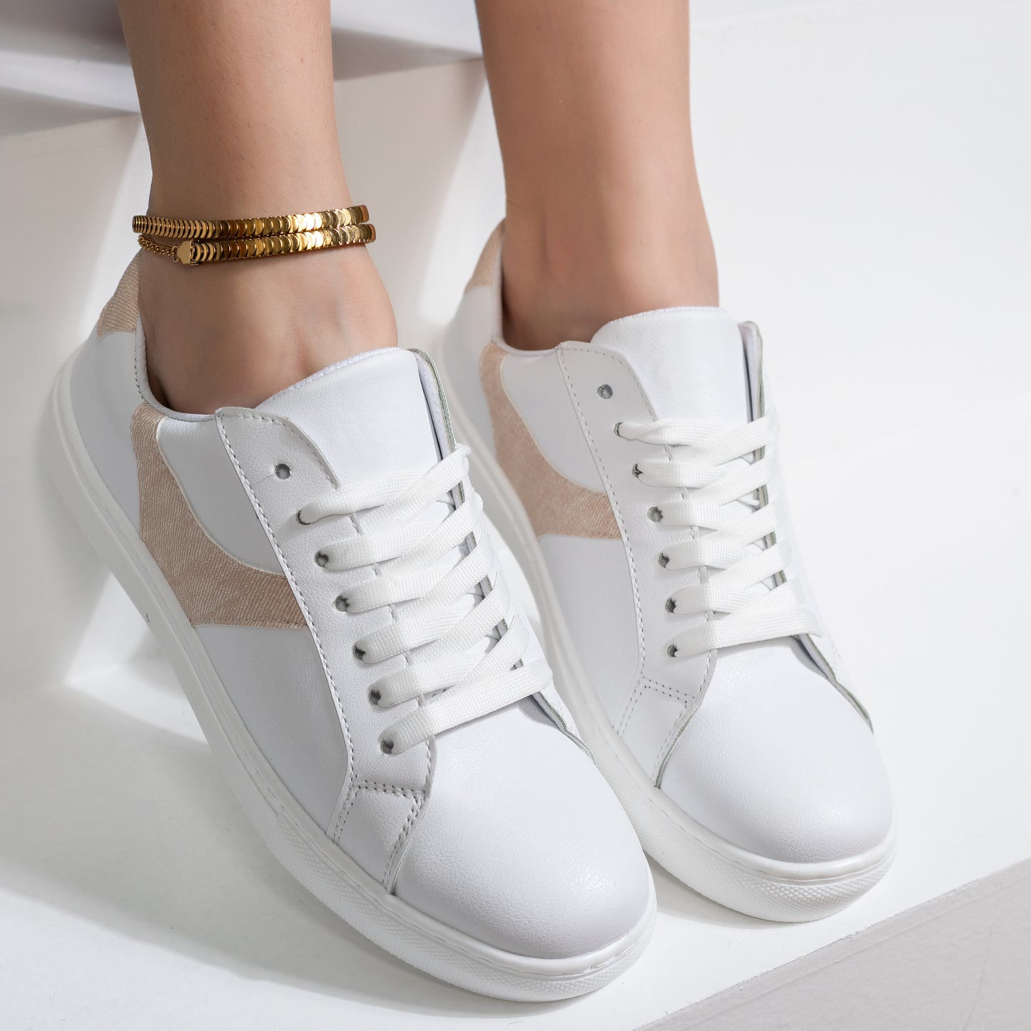 Women's Sneakers | beige - Model 525