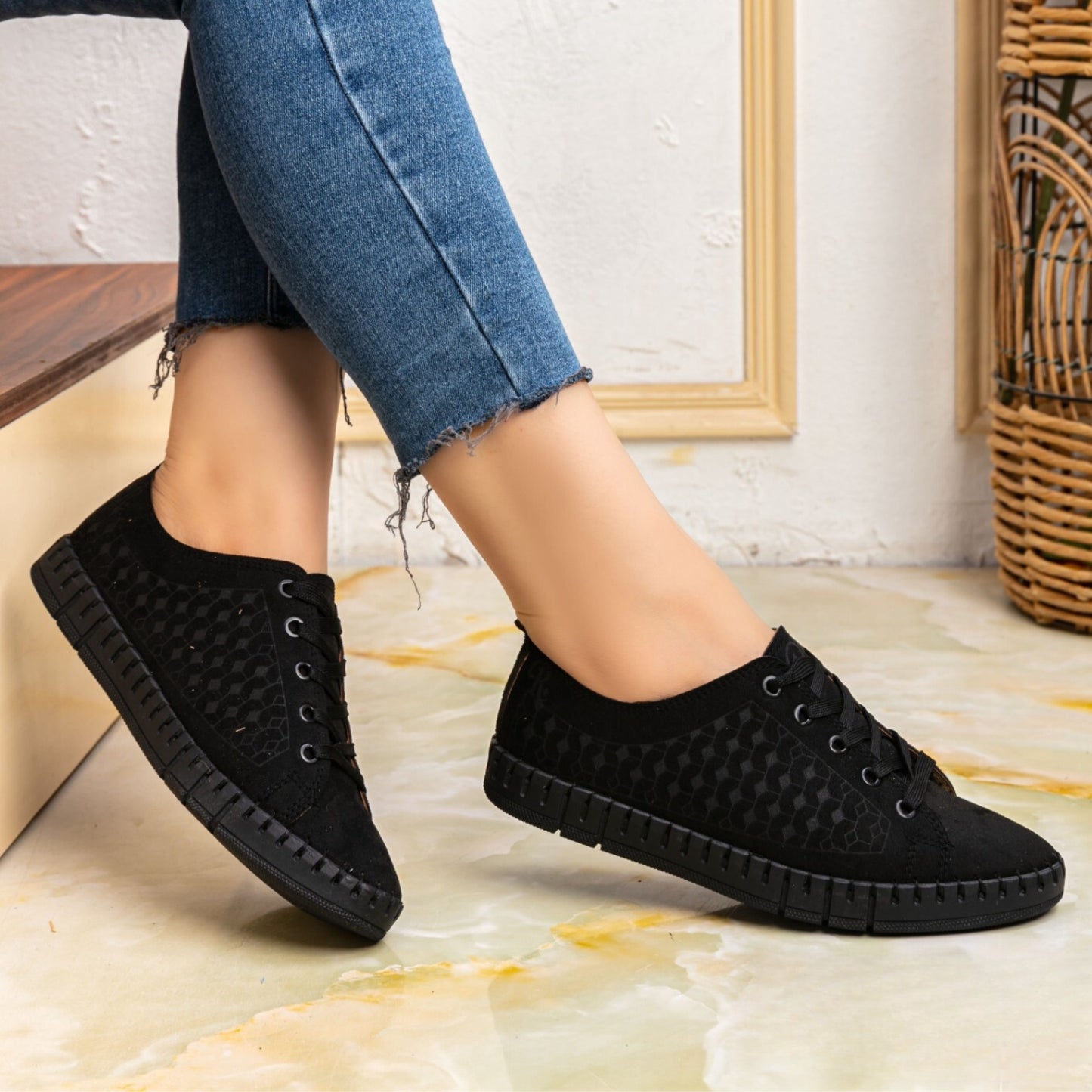Women's suede espadrille | Model 462