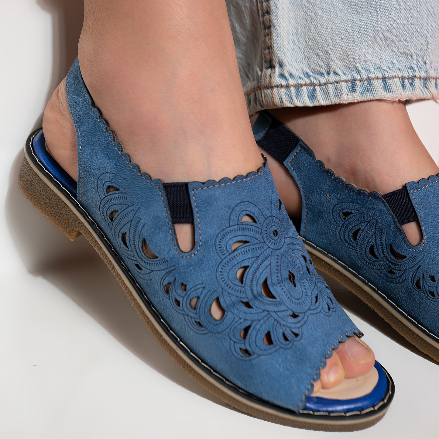 Women's suede espadrille | Model 604