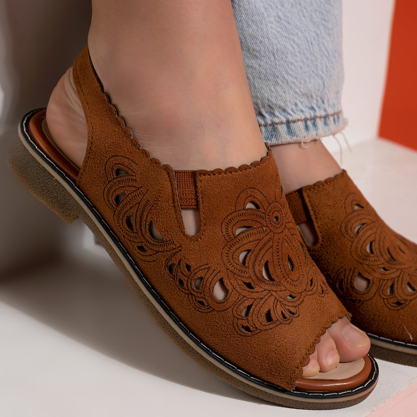 Women's suede espadrille | Model 604