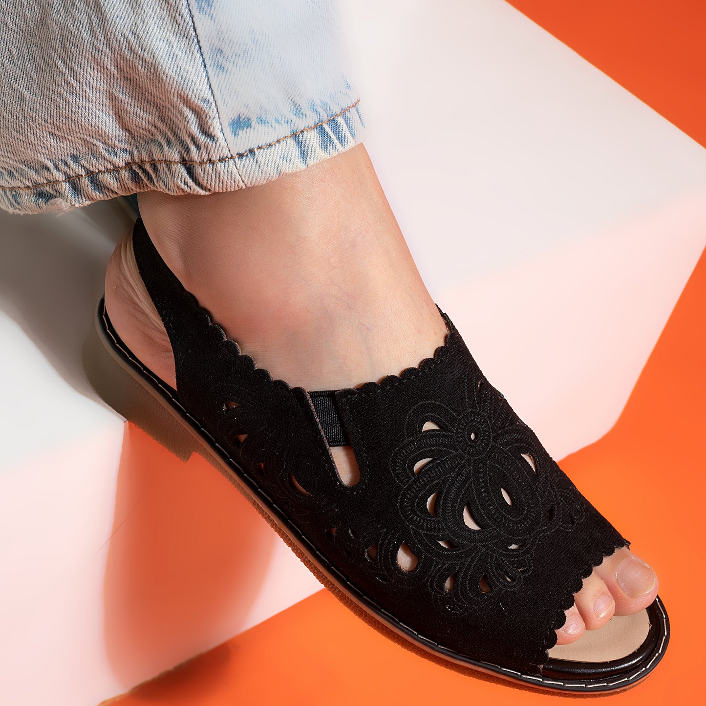 Women's suede espadrille | Model 604