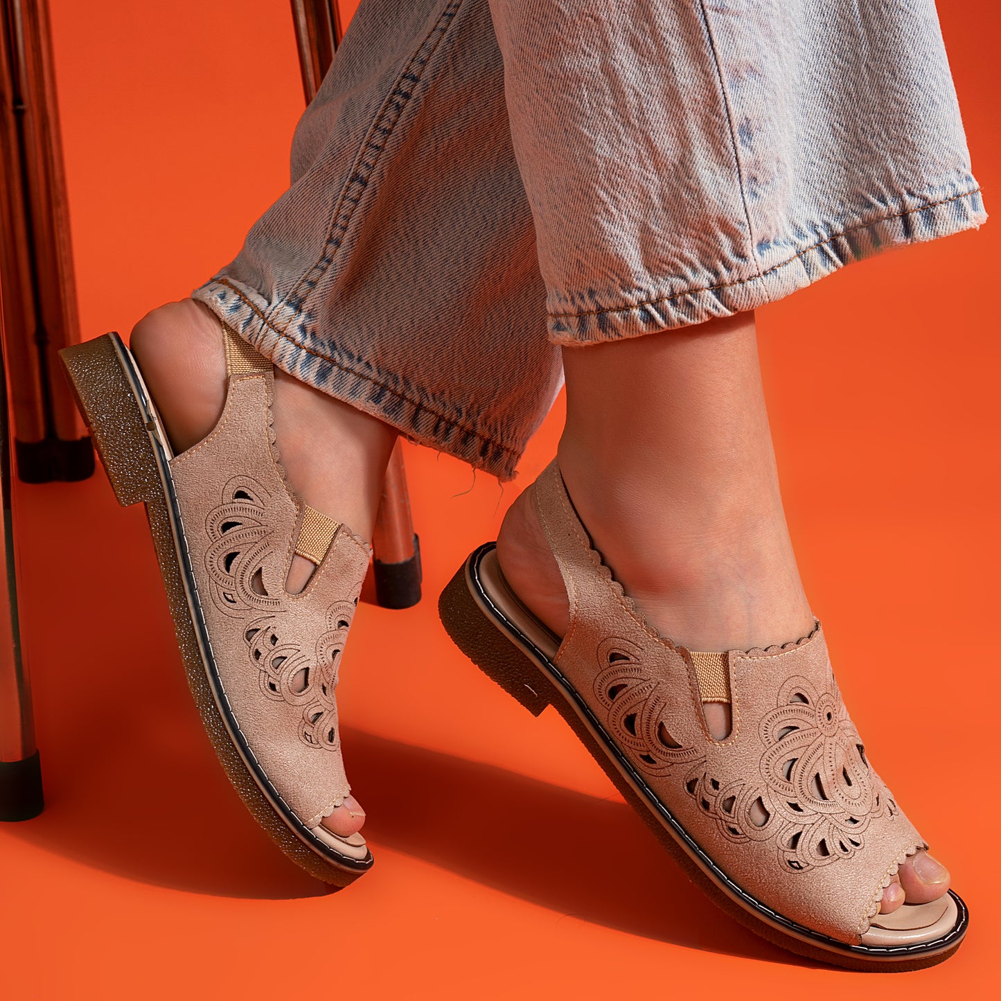 Women's suede espadrille | Model 604