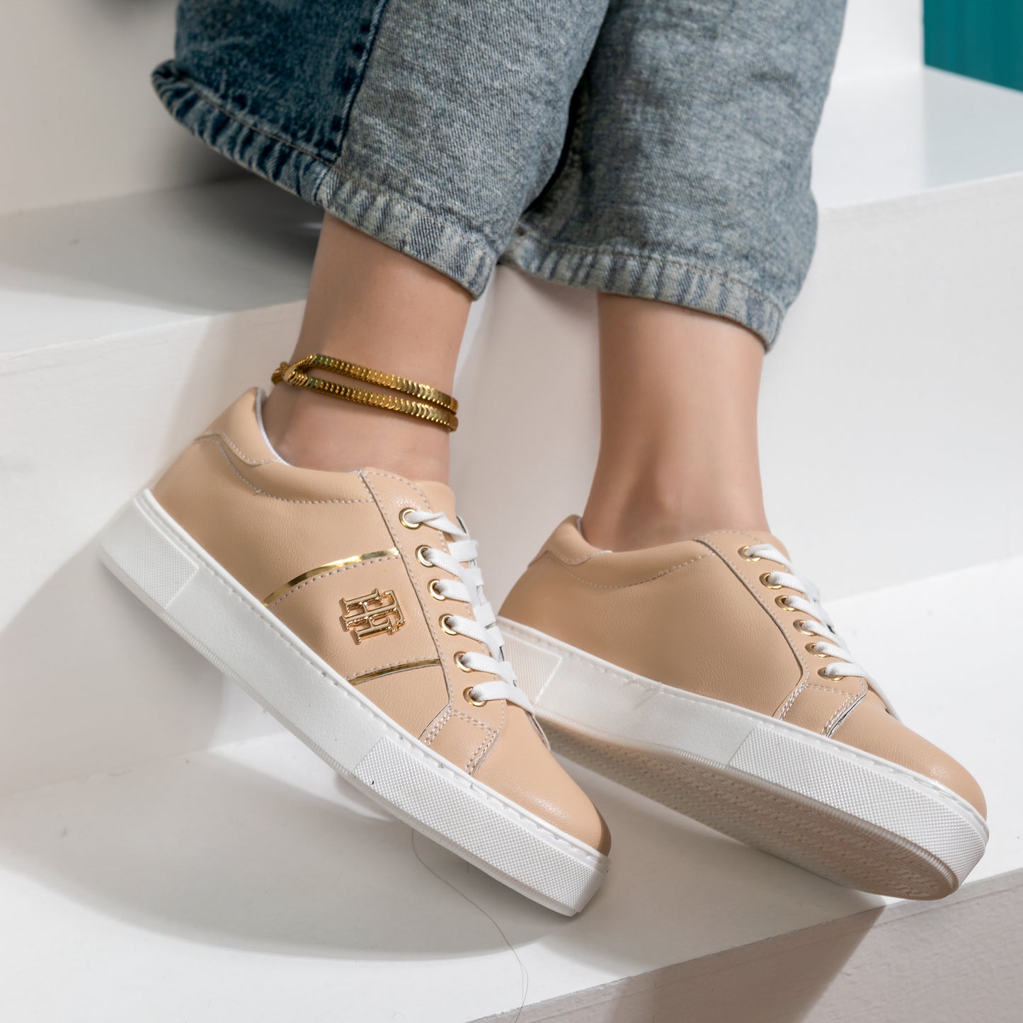 Women's Sneakers | beige - Model 505