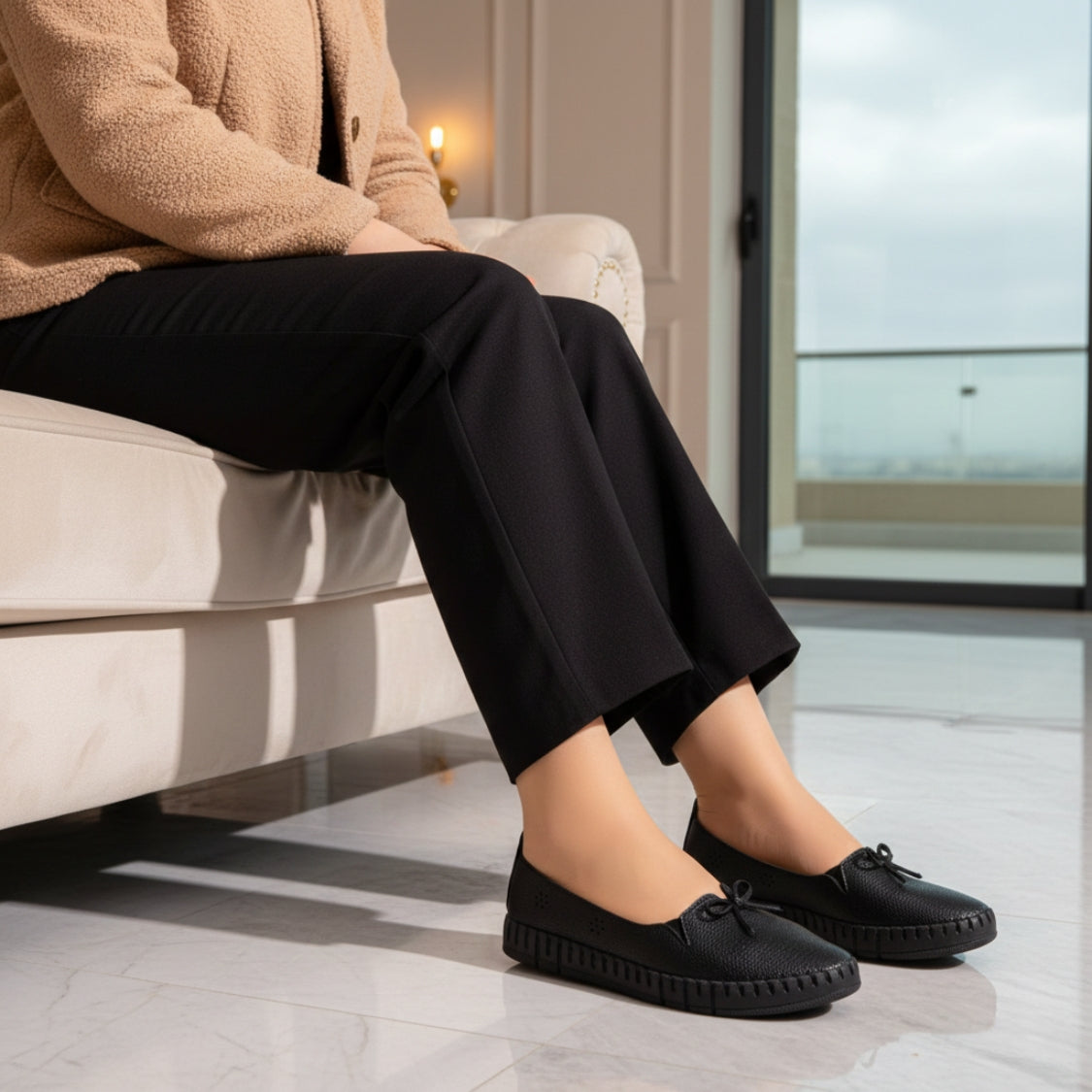 Loafer Medical shoesr | Black- Model 109