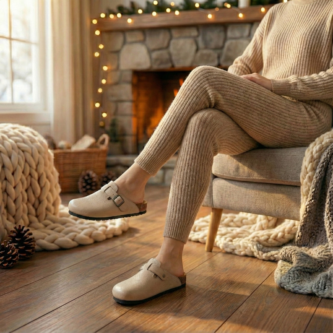 Comfort Clogs 401 - Classic Beige