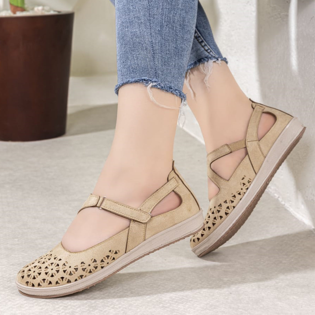 Women's suede espadrille | Model 611