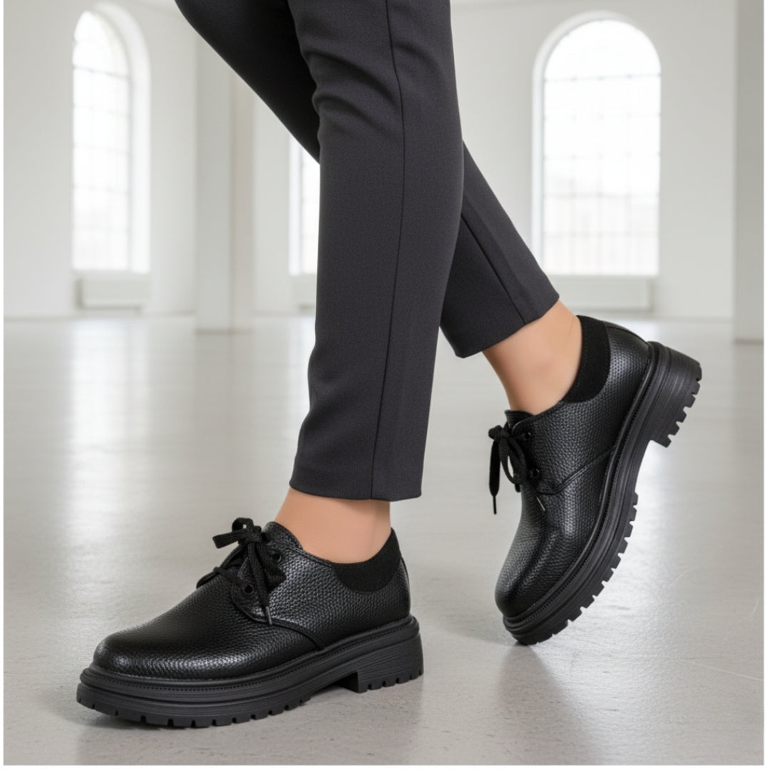 Chunky Sneaker Boots | Black - Model 210