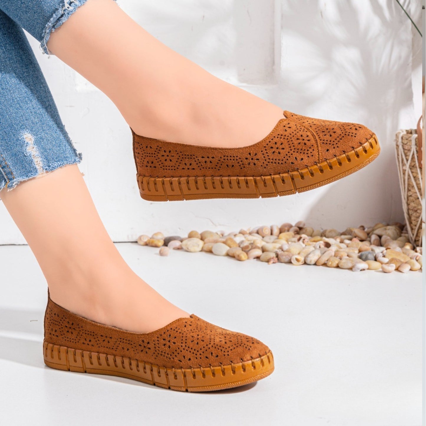 Women's suede espadrille | Model 504