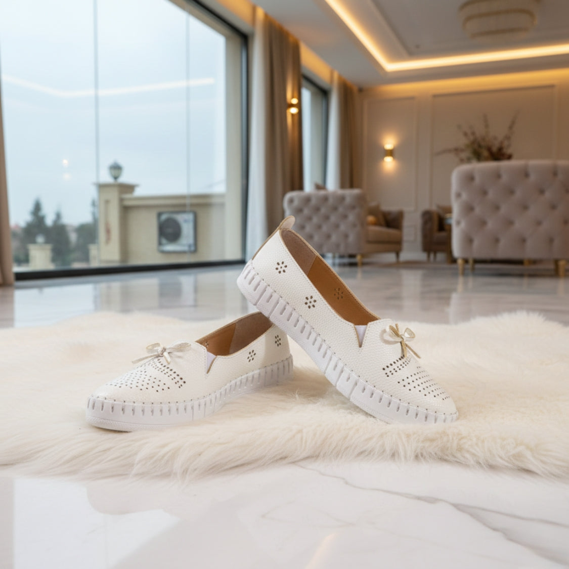 Loafer Medical shoesr | white- Model 109