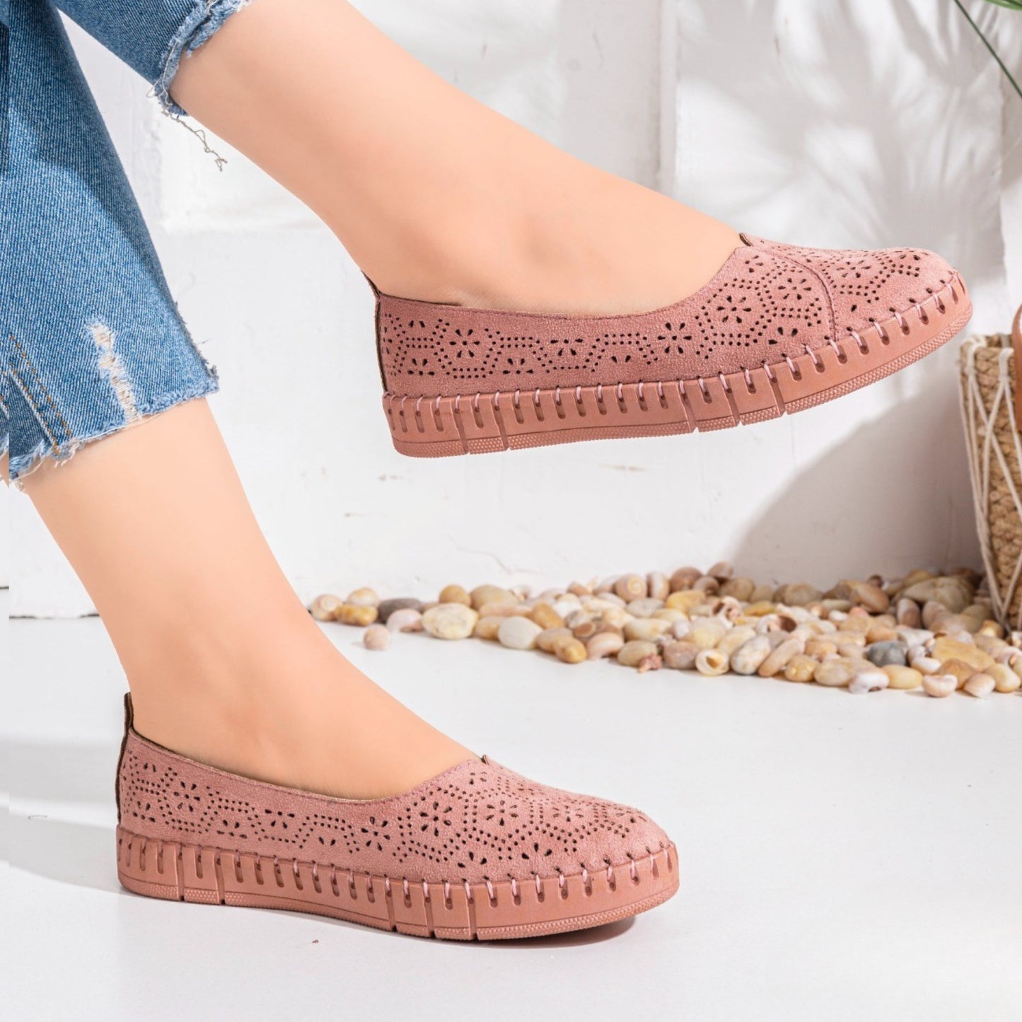 Women's suede espadrille | Model 504