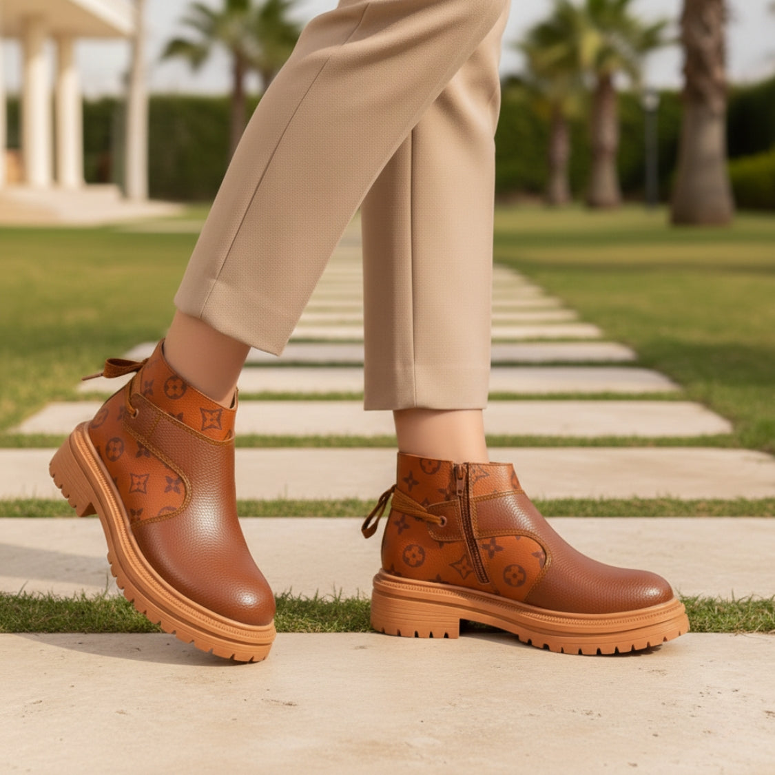 LV Boot | brown - Model 203