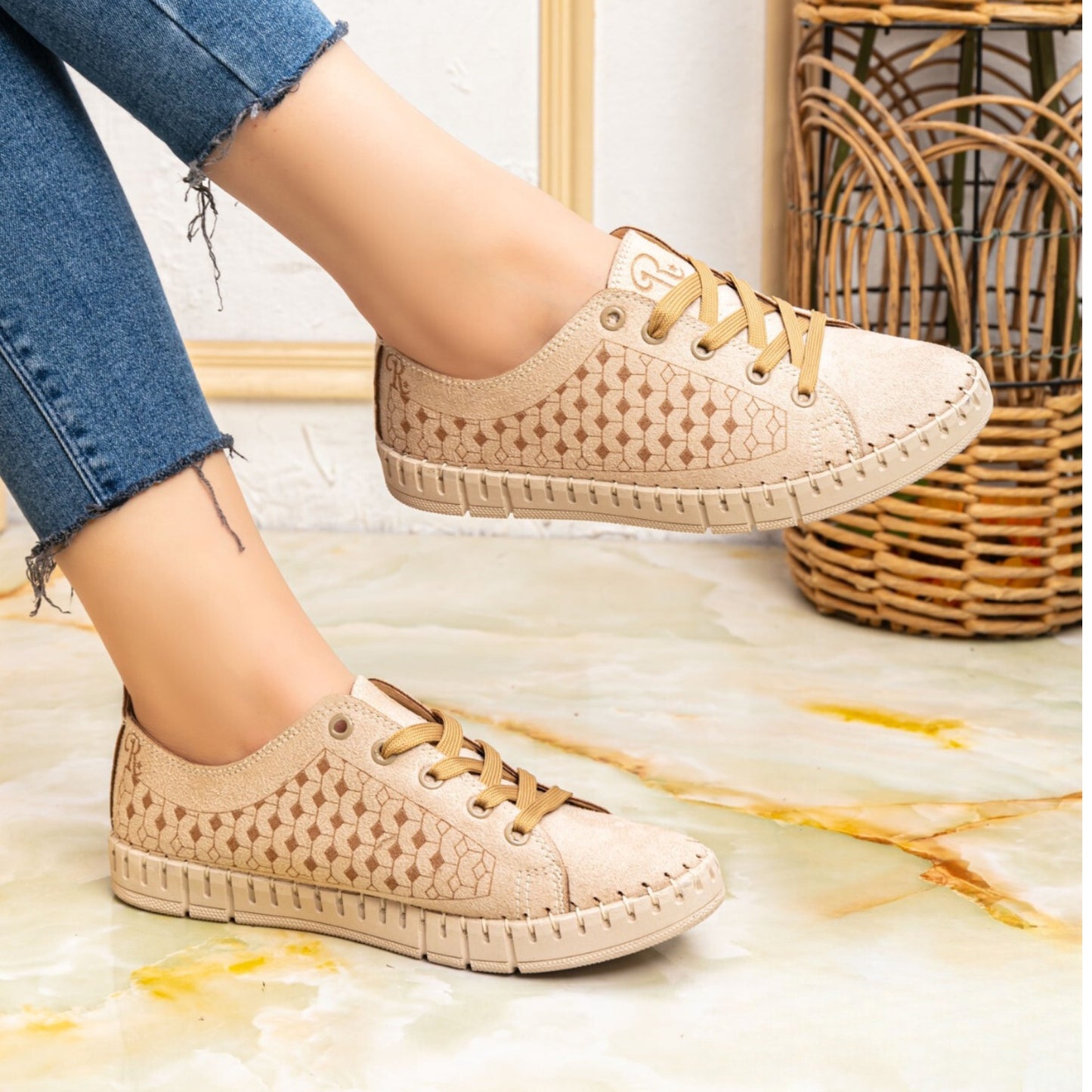 Women's suede espadrille | Model 462