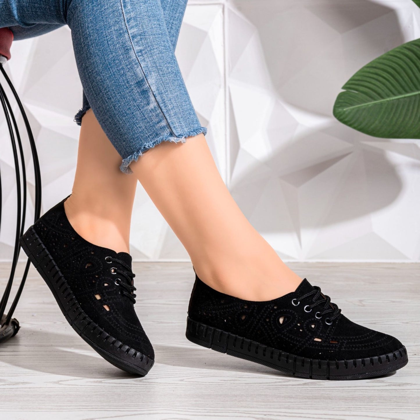 Women's suede espadrille | Model 503