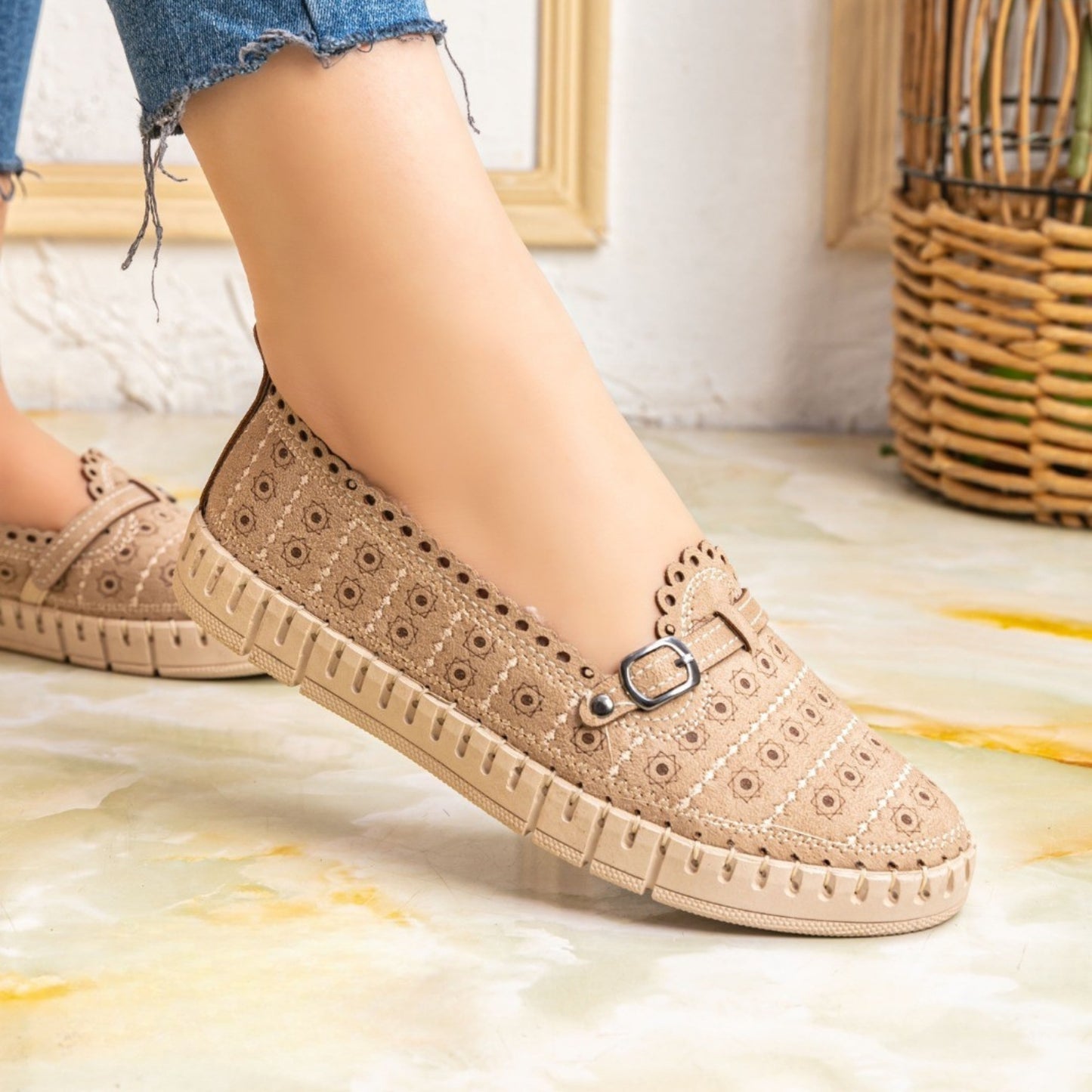 Women's suede espadrille | Model 106