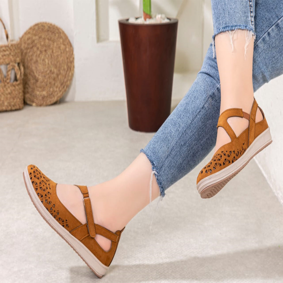 Women's suede espadrille | Model 611