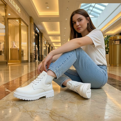 Infinity Boot | white- Model 201