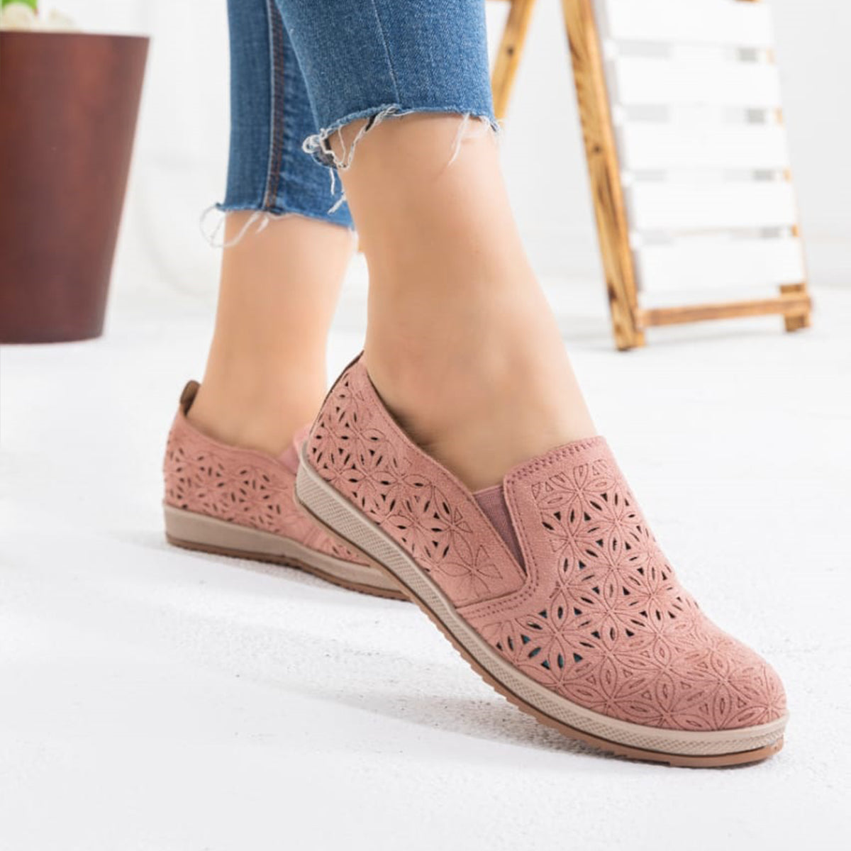 Women's suede espadrille | Model 607