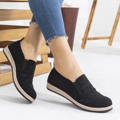 Casual Suede Espadrille (607)