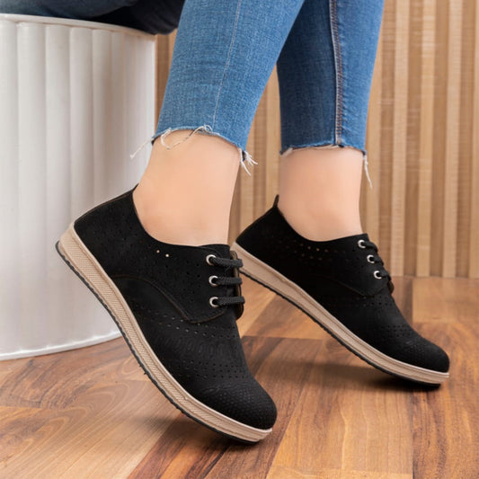 Chic Suede Espadrille (610)